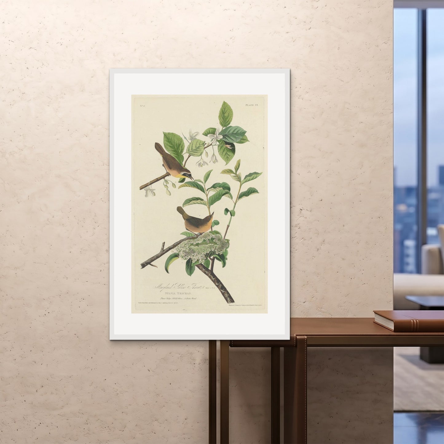 Orlonzo - FRAMED PRINT WHITE 80120cm3248 ROOM