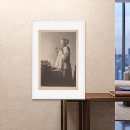 Orlonzo - FRAMED PRINT WHITE 80120cm3248 ROOM