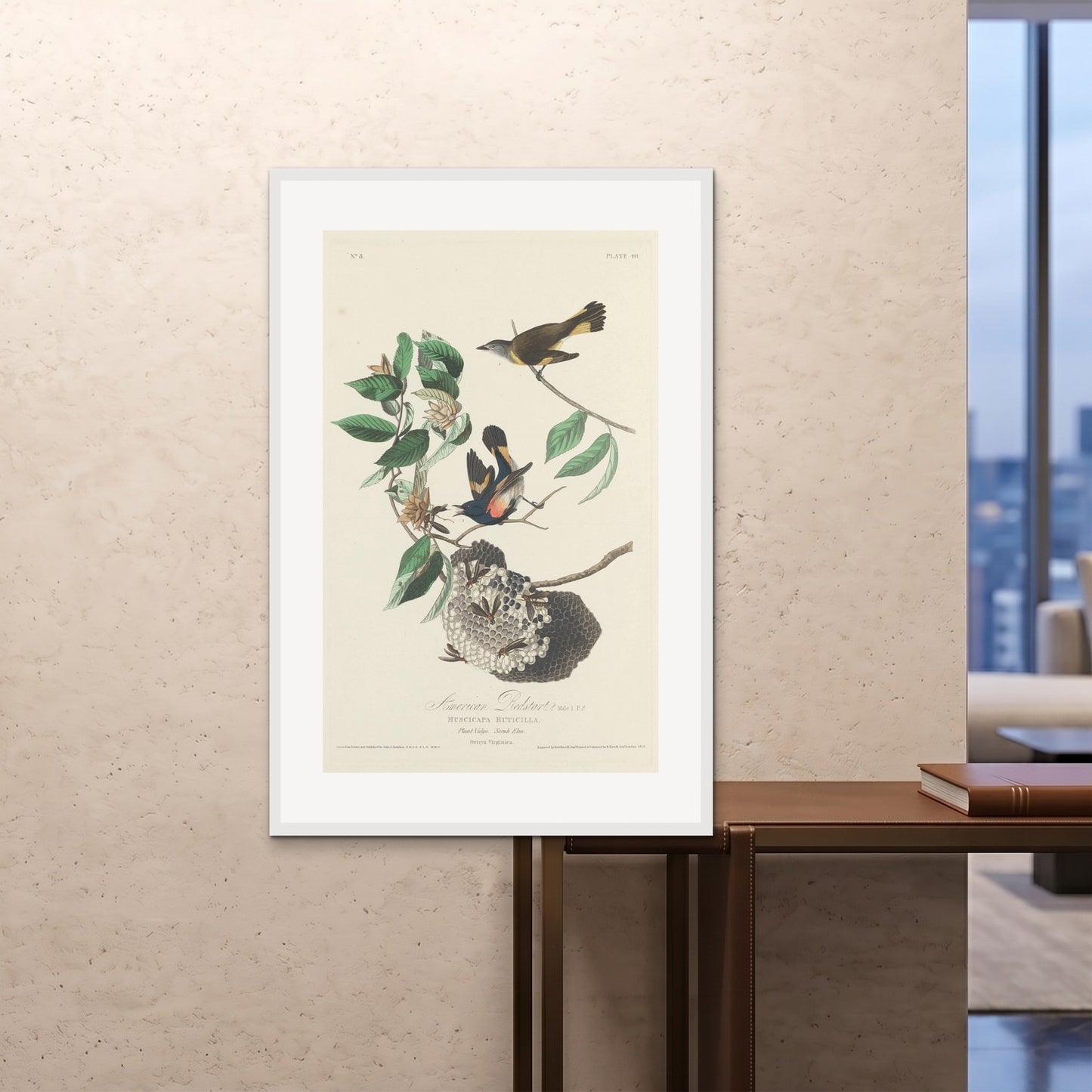 Orlonzo - FRAMED PRINT WHITE 80120cm3248 ROOM