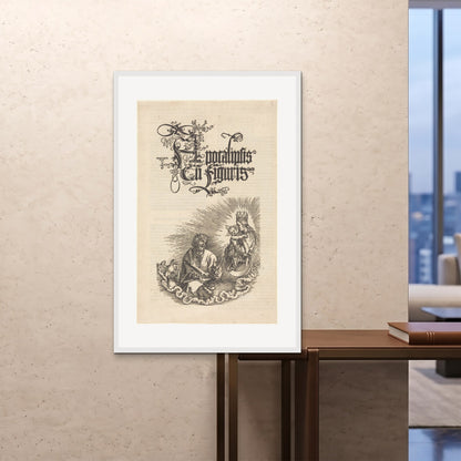 Orlonzo - FRAMED PRINT WHITE 80120cm3248 ROOM
