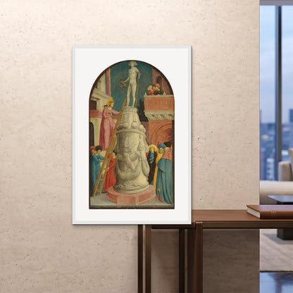 Orlonzo - FRAMED PRINT WHITE 80120cm3248 ROOM