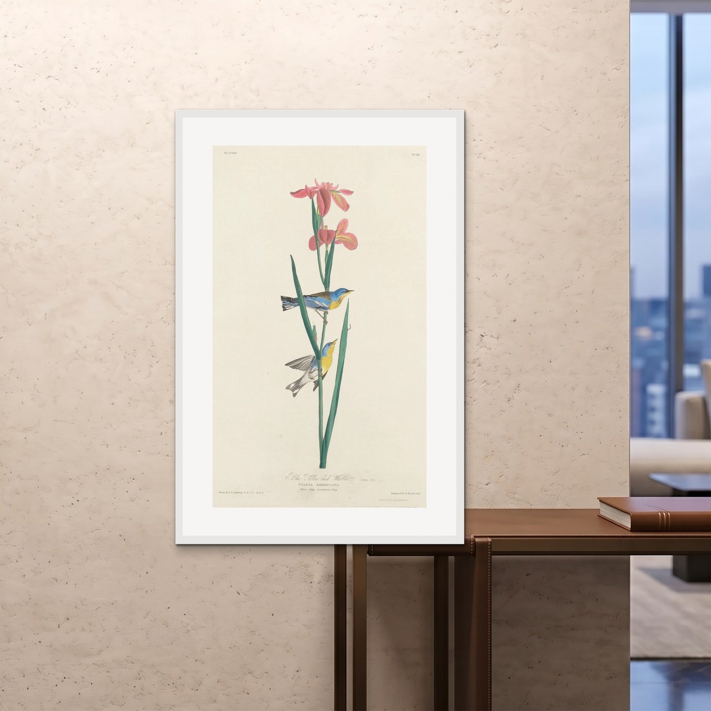 Orlonzo - FRAMED PRINT WHITE 80120cm3248 ROOM