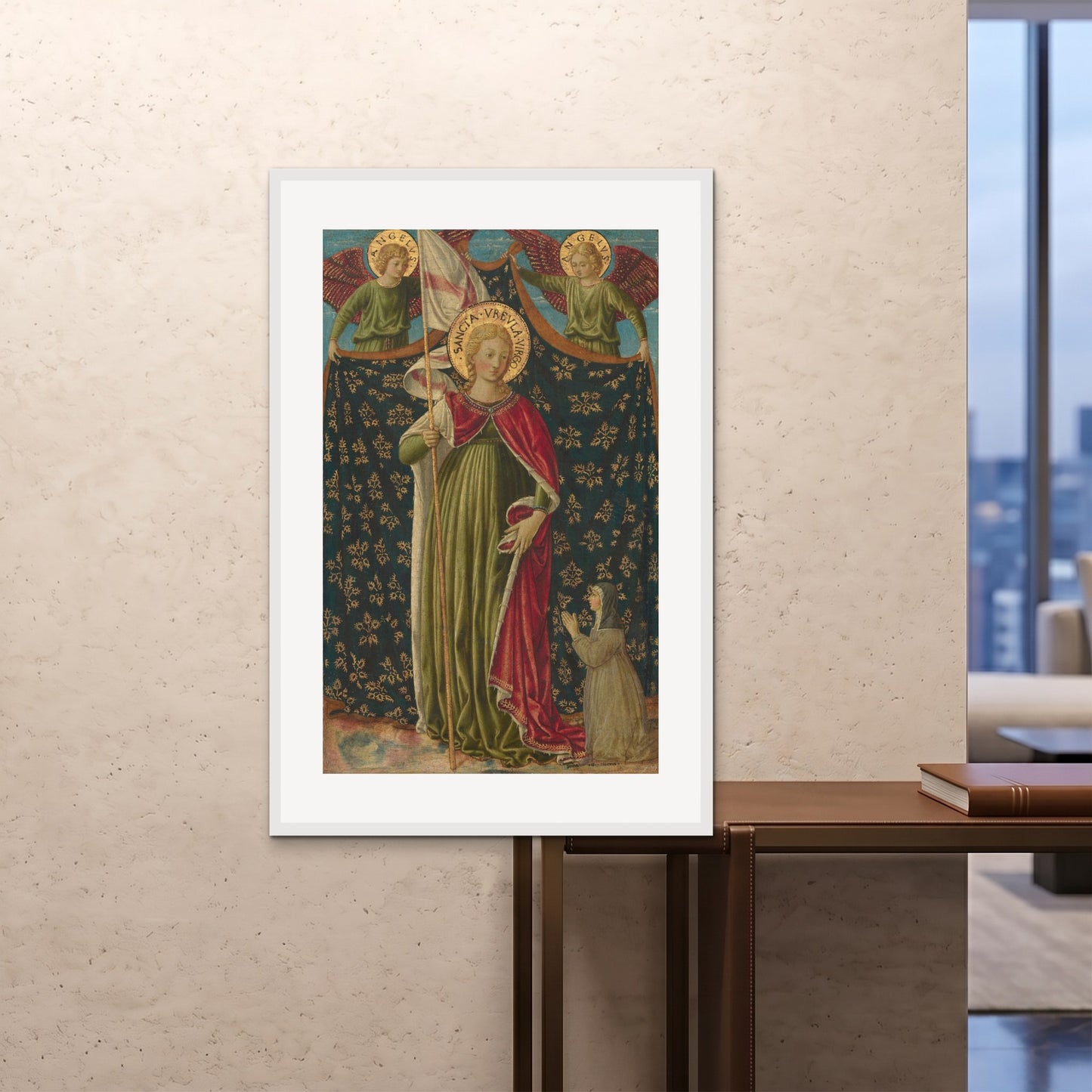 Orlonzo - FRAMED PRINT WHITE 80120cm3248 ROOM