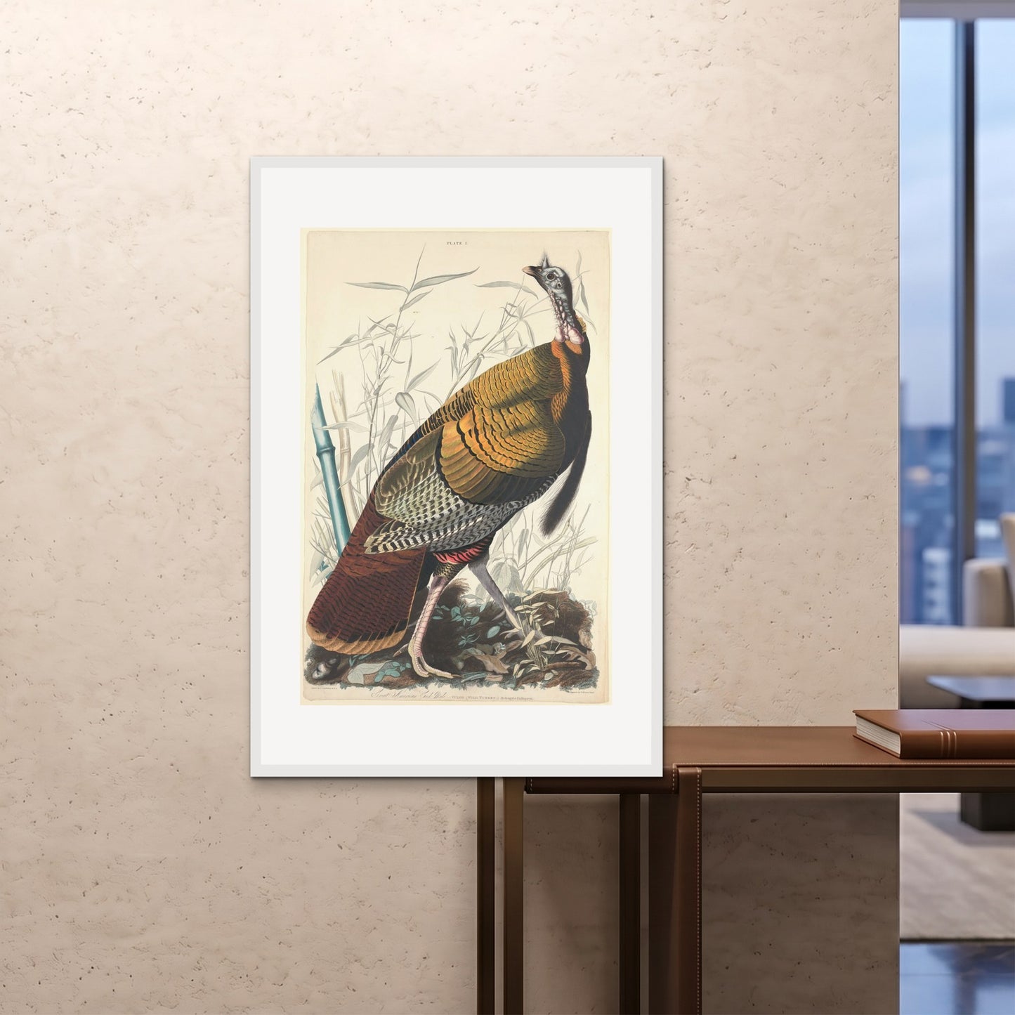 Orlonzo - FRAMED PRINT WHITE 80120cm3248 ROOM