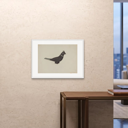Orlonzo - FRAMED PRINT WHITE 8060cm3224 ROOM