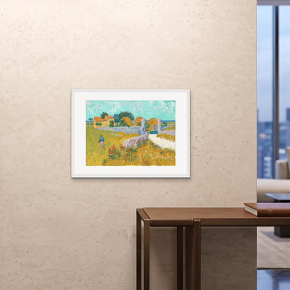 Orlonzo - FRAMED PRINT WHITE 8060cm3224 ROOM