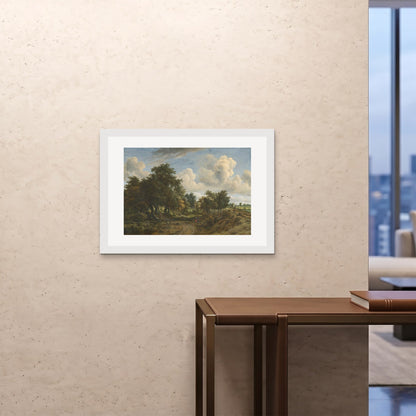 Orlonzo - FRAMED PRINT WHITE 841594cm3323 ROOM