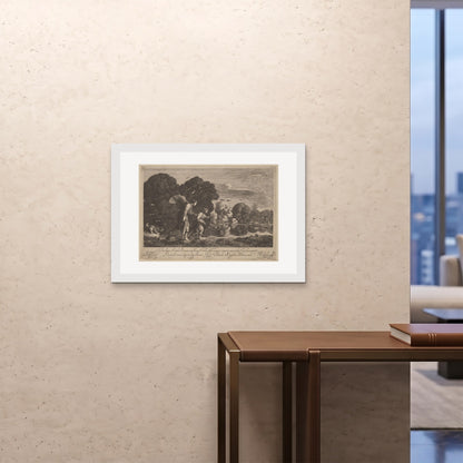 Orlonzo - FRAMED PRINT WHITE 841594cm3323 ROOM