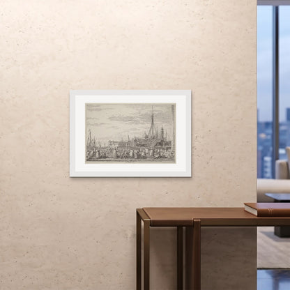 Orlonzo - FRAMED PRINT WHITE 841594cm3323 ROOM