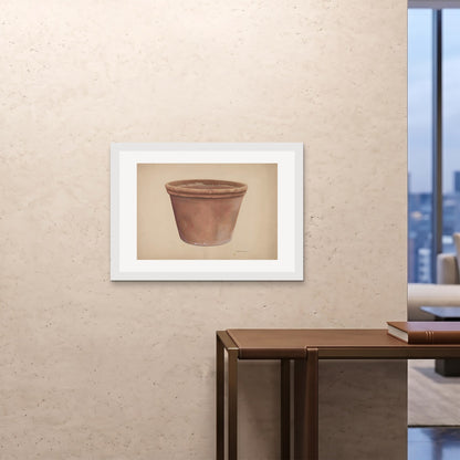 Orlonzo - FRAMED PRINT WHITE 841594cm3323 ROOM