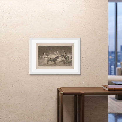 Orlonzo - FRAMED PRINT WHITE 841594cm3323 ROOM
