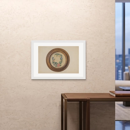 Orlonzo - FRAMED PRINT WHITE 841594cm3323 ROOM