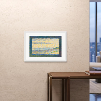 Orlonzo - FRAMED PRINT WHITE 841594cm3323 ROOM