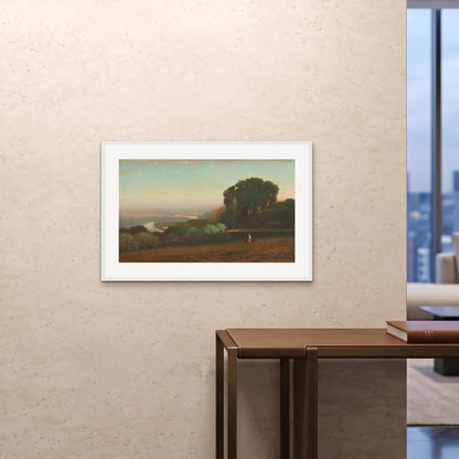 Orlonzo - FRAMED PRINT WHITE 9060cm3624 ROOM