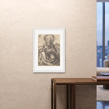 Orlonzo - FRAMED PRINT WHITE A1594x841cm ROOM