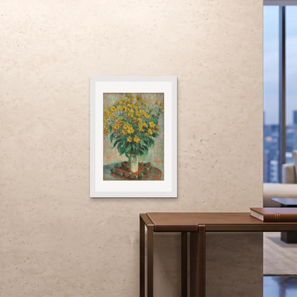 Orlonzo - FRAMED PRINT WHITE A1594x841cm ROOM