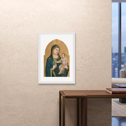 Orlonzo - FRAMED PRINT WHITE A1594x841cm ROOM
