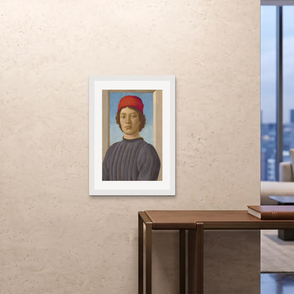Orlonzo - FRAMED PRINT WHITE A1594x841cm ROOM