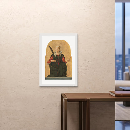 Orlonzo - FRAMED PRINT WHITE A1594x841cm ROOM