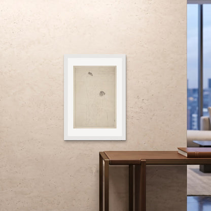 Orlonzo - FRAMED PRINT WHITE A1594x841cm ROOM