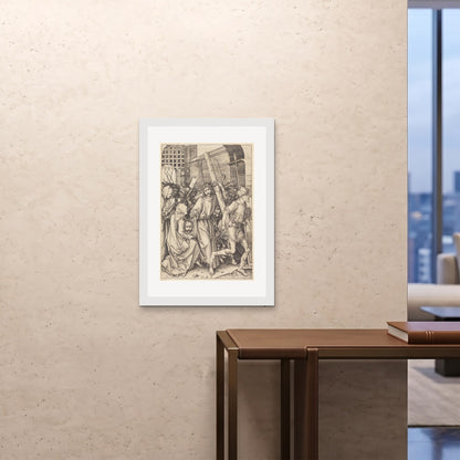 Orlonzo - FRAMED PRINT WHITE A1594x841cm ROOM