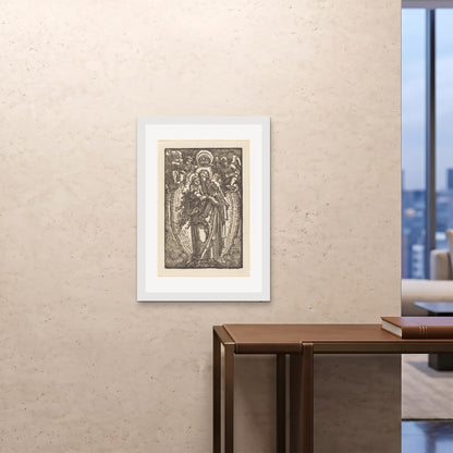Orlonzo - FRAMED PRINT WHITE A1594x841cm ROOM