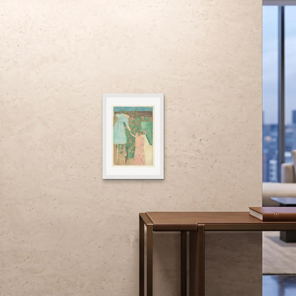 Orlonzo - FRAMED PRINT WHITE A242x594cm ROOM