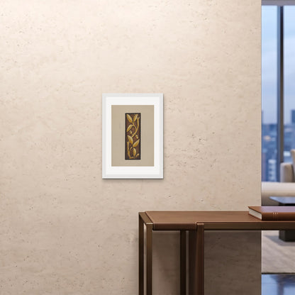 Orlonzo - FRAMED PRINT WHITE A242x594cm ROOM