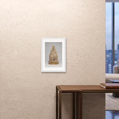 Orlonzo - FRAMED PRINT WHITE A242x594cm ROOM