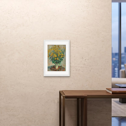 Orlonzo - FRAMED PRINT WHITE A242x594cm ROOM
