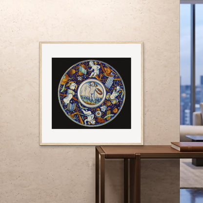 Orlonzo - FRAMED PRINT WOOD 100100cm4040 ROOM