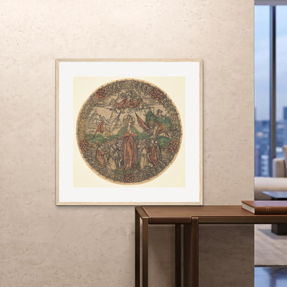 Orlonzo - FRAMED PRINT WOOD 100100cm4040 ROOM