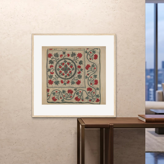 Orlonzo - FRAMED PRINT WOOD 100100cm4040 ROOM