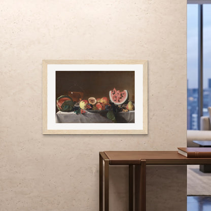 Orlonzo - FRAMED PRINT WOOD 10070cm4028 ROOM