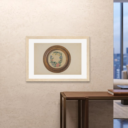 Orlonzo - FRAMED PRINT WOOD 10070cm4028 ROOM