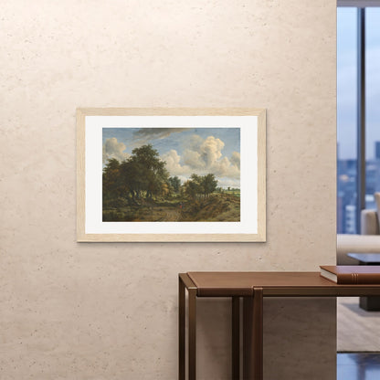 Orlonzo - FRAMED PRINT WOOD 10070cm4028 ROOM