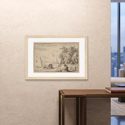 Orlonzo - FRAMED PRINT WOOD 10070cm4028 ROOM