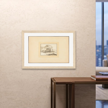 Orlonzo - FRAMED PRINT WOOD 10070cm4028 ROOM