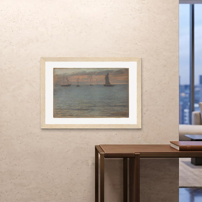 Orlonzo - FRAMED PRINT WOOD 10070cm4028 ROOM