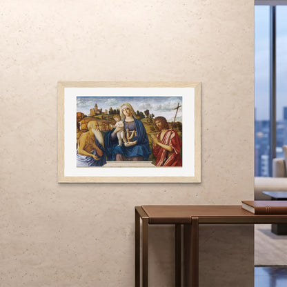 Orlonzo - FRAMED PRINT WOOD 10070cm4028 ROOM