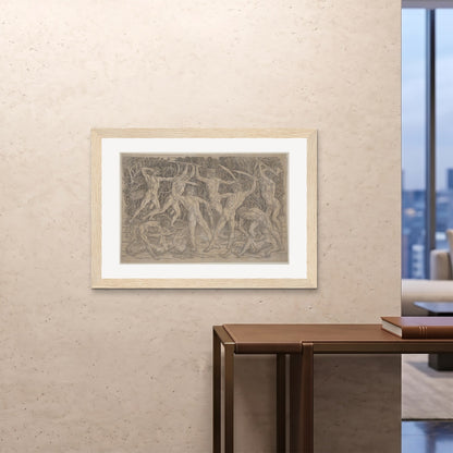 Orlonzo - FRAMED PRINT WOOD 10070cm4028 ROOM