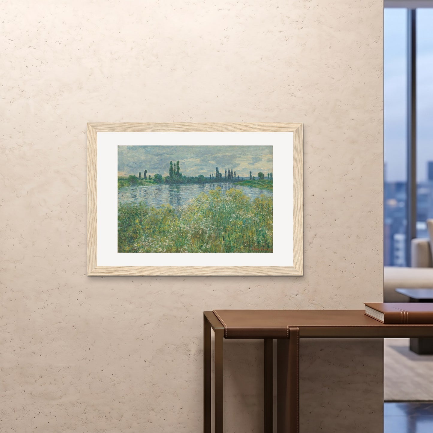 Orlonzo - FRAMED PRINT WOOD 10070cm4028 ROOM