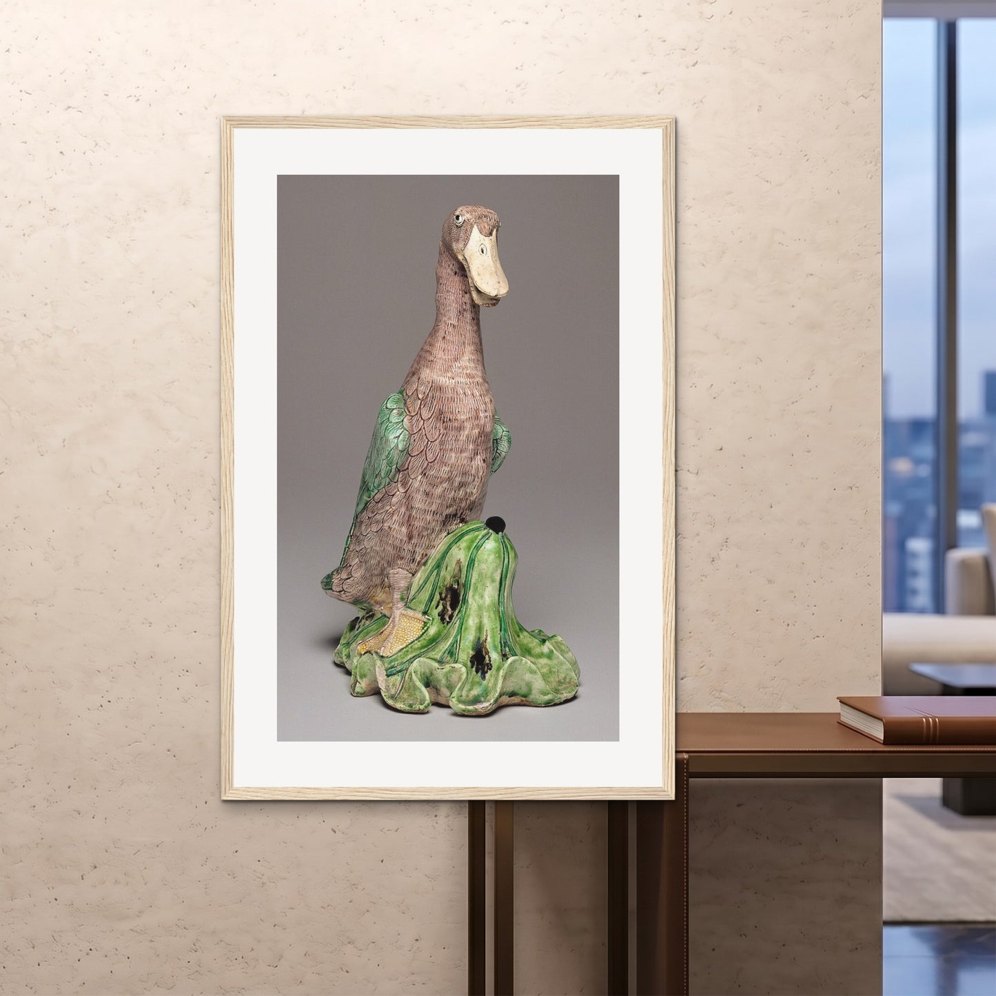Orlonzo - FRAMED PRINT WOOD 100x150cm40x60 ROOM
