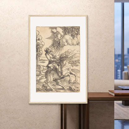 Orlonzo - FRAMED PRINT WOOD 100x150cm40x60 ROOM