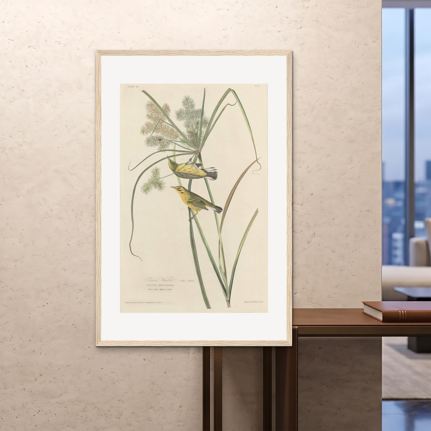 Orlonzo - FRAMED PRINT WOOD 100x150cm40x60 ROOM