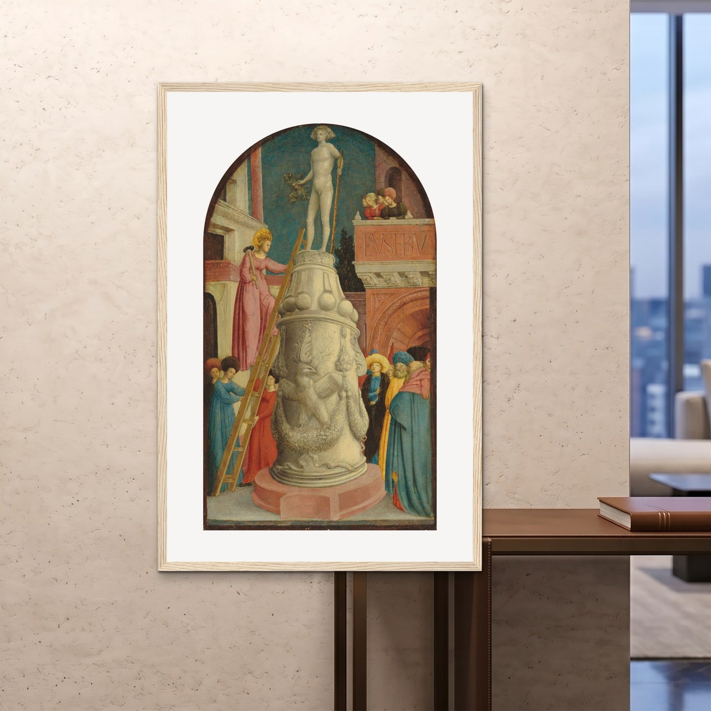 Orlonzo - FRAMED PRINT WOOD 100x150cm40x60 ROOM