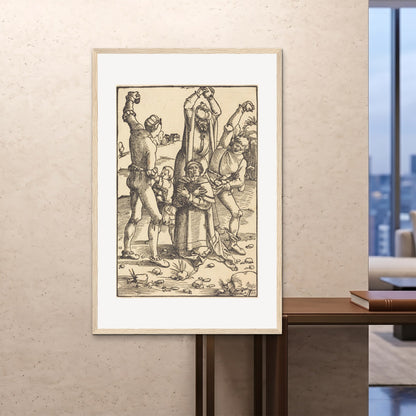 Orlonzo - FRAMED PRINT WOOD 100x150cm40x60 ROOM