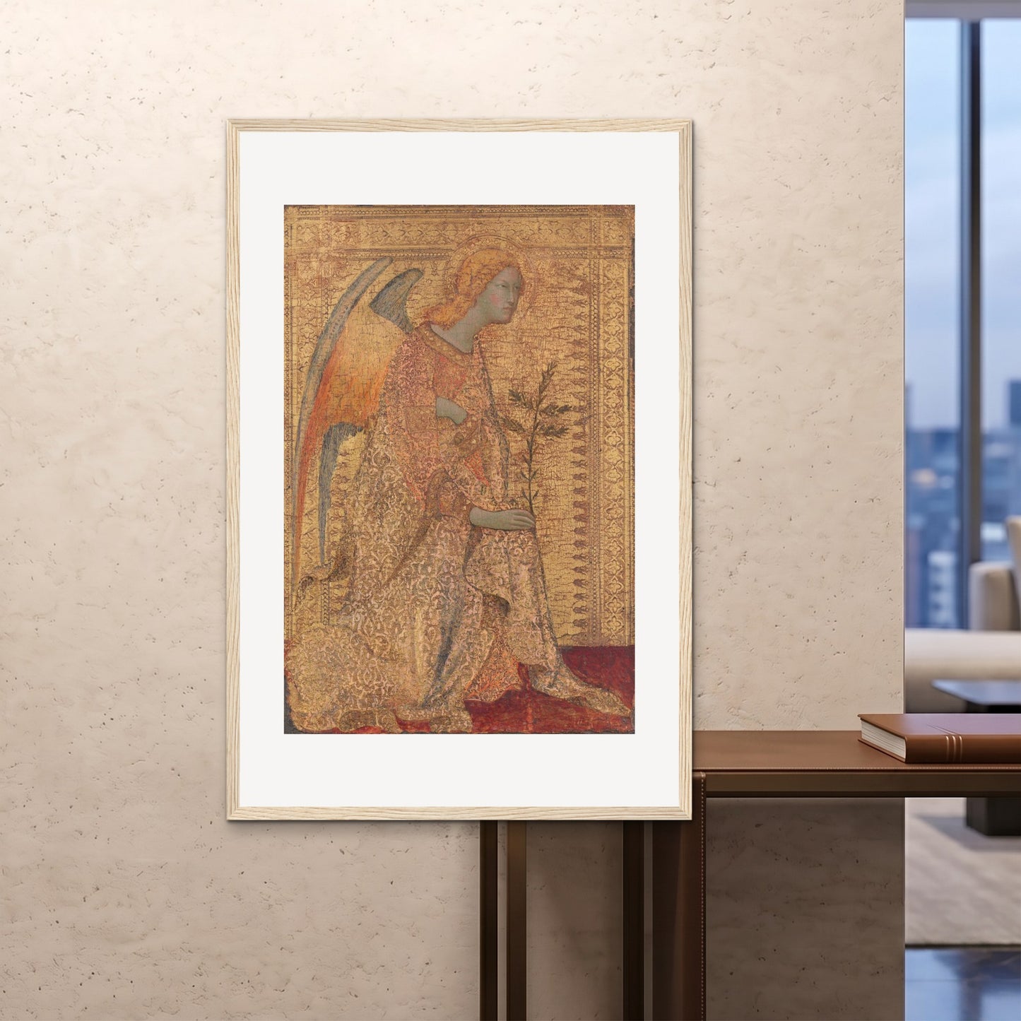 Orlonzo - FRAMED PRINT WOOD 100x150cm40x60 ROOM