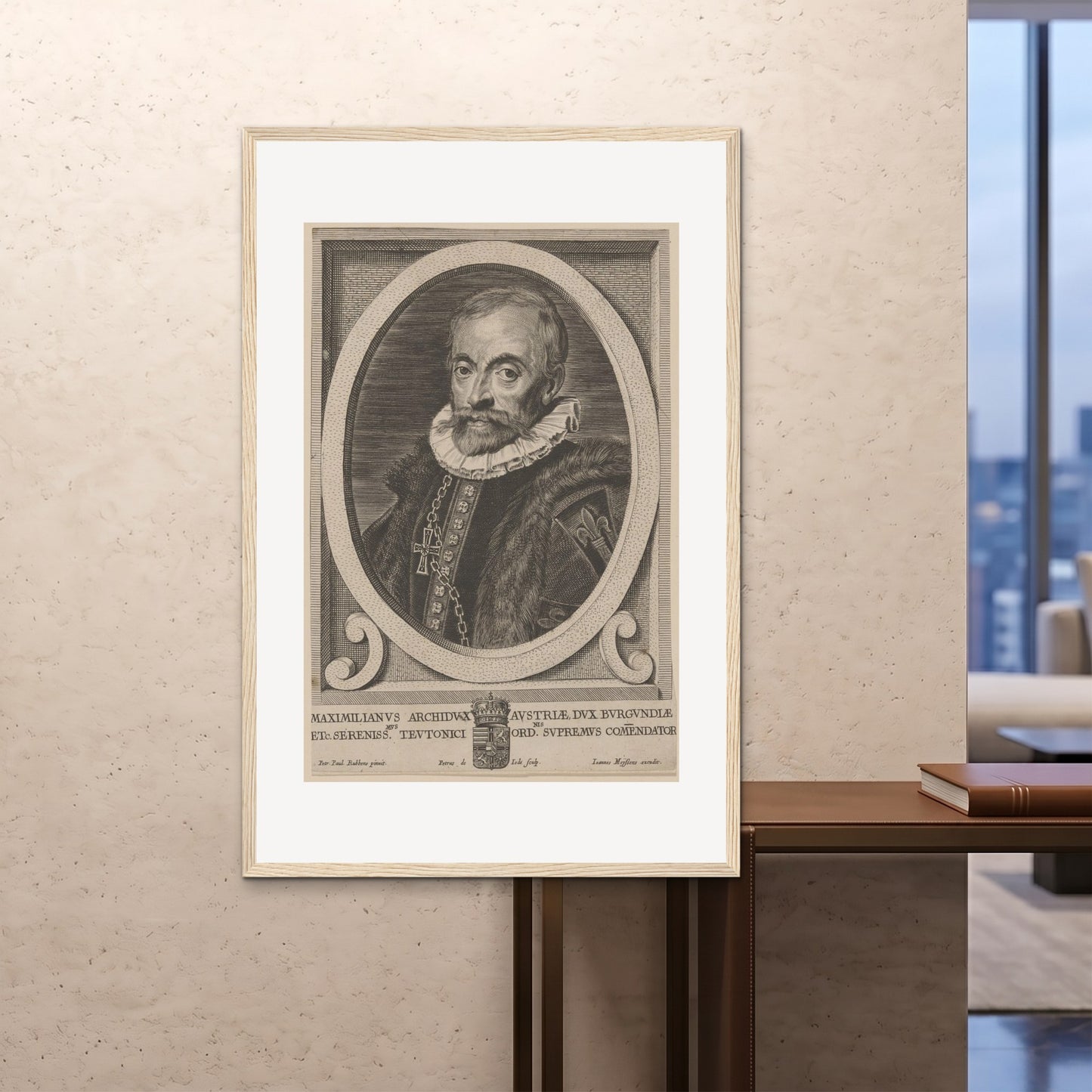 Orlonzo - FRAMED PRINT WOOD 100x150cm40x60 ROOM