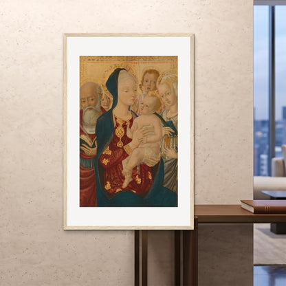 Orlonzo - FRAMED PRINT WOOD 100x150cm40x60 ROOM